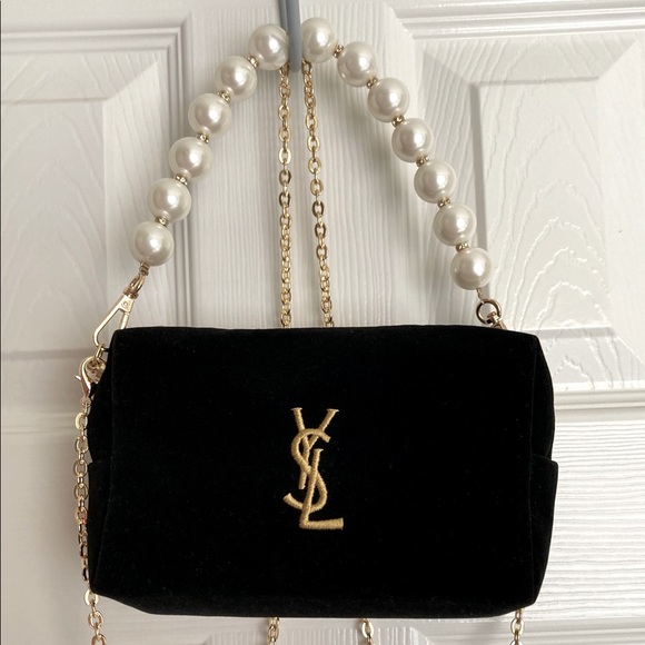 Yves Saint Laurent Handbags - New, YSL Trousse pouch/bag
